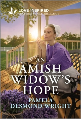 Cover image of Amish Widow's Hope mass market paperback by Love Inspired, featuring a peaceful rural Amish scene.