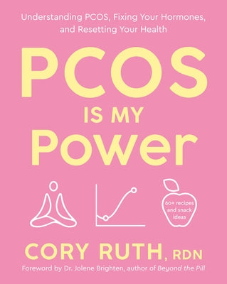 Paperback book titled "Pcos Is My Power" by Rodale Books, featuring a cover with empowering design and health-related imagery.