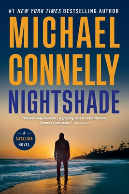 Nightshade paperback book by Little Brown and Company showing a cover with dark, mysterious artwork and the title prominently displayed.