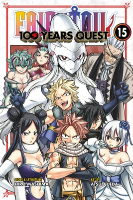 Paperback of Fairy Tail: 100 Years Quest 15 by Kodansha Comics, showing the cover with vibrant artwork and title.