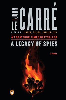 Paperback edition of "A Legacy of Spies" by Penguin Books, showing the book cover with title and author details.