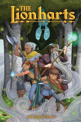 Paperback graphic novel "The Lionharts" by Abrams Fanfare featuring colorful illustrated cover art.