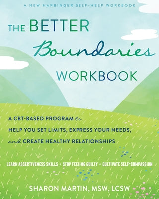 Paperback of The Better Boundaries Workbook by New Harbinger Publications, showing the cover with title and author details.