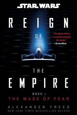 Paperback copy of Star Wars: The Mask of Fear novel by Random House Worlds, showing the front cover with Star Wars branding.