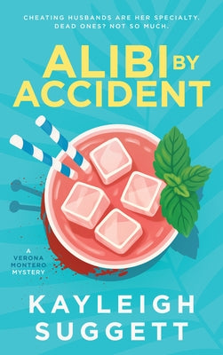 Paperback of "Alibi by Accident" by Severn River Publishing, showing the book cover with title and author details.