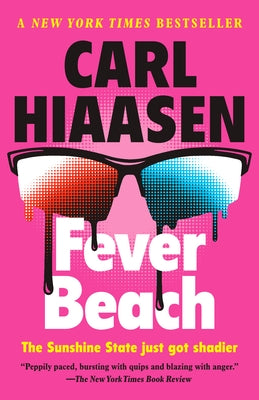 Fever Beach paperback by Vintage Crime/Black Lizard featuring a vintage-style cover design and title text.