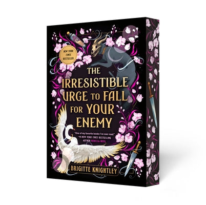 Paperback copy of "The Irresistible Urge to Fall for Your Enemy" from Ace Books, featuring a colorful cover with romantic art.