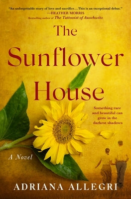 Paperback of The Sunflower House by St. Martin's Griffin, featuring a colorful cover with a sunflower-themed illustration.