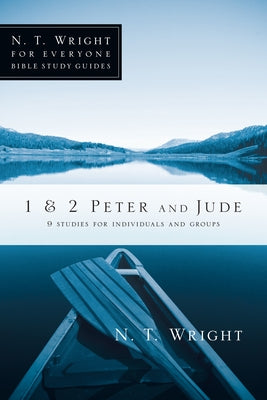Paperback of 1 & 2 Peter and Jude from IVP Bible Studies, featuring a black cover with white and gold text.