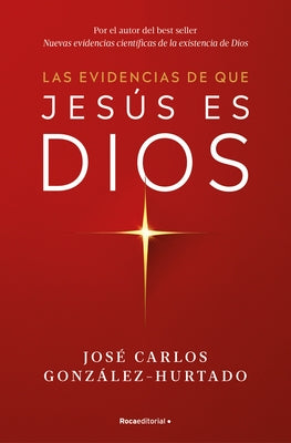 Paperback book titled "Las Evidencias de Que Jesús Es Dios" by Roca, featuring a cover with religious imagery and text.