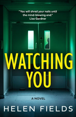Watching You paperback book by Avon Books featuring a close-up of the cover with mysterious artwork