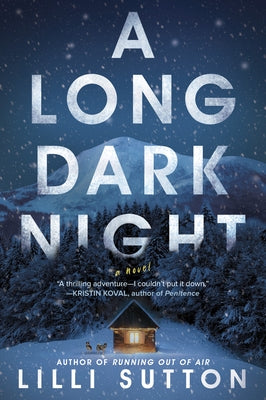 Cover of the paperback novel "A Long Dark Night" by Park Row, featuring dark and moody artwork.