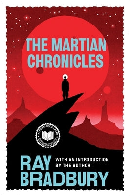 Paperback edition of The Martian Chronicles by William Morrow & Company, showing the front cover with space-themed artwork.