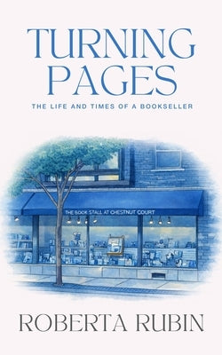 Turning Pages paperback book by Roberta Rubin, open to pages with visible text and cover details.