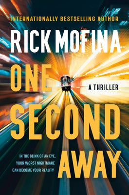 Paperback of "One Second Away" by Doubleday Canada, featuring the book cover with title and author details.