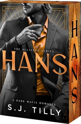 Paperback copy of "Hans" by Entangled: Amara, showing the book cover with title and author details.