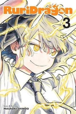 Paperback of Ruridragon Vol. 3 manga by Viz Media featuring colorful cover art with dragons and Japanese manga characters.