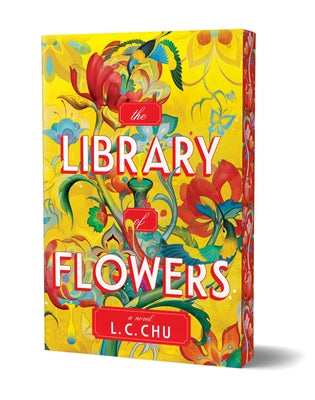 Deluxe edition paperback of The Library of Flowers by Sourcebooks Landmark, featuring a floral-themed cover design.