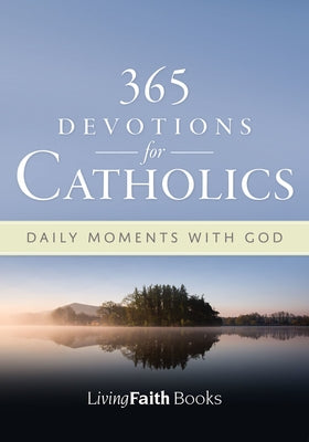 Paperback copy of 365 Devotions for Catholics by Creative Communications, featuring a spiritual daily devotion book with a soft cover.