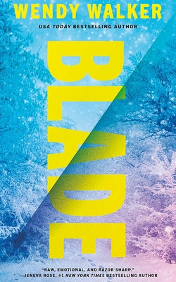 Paperback Blade novel by Thomas & Mercer with a minimalist cover featuring dark and light abstract design.
