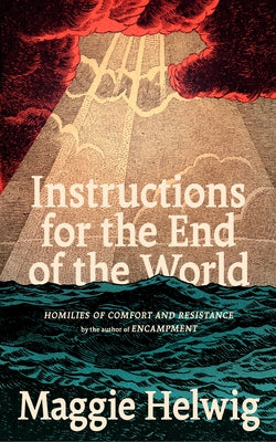 Paperback of Instructions for the End of the World by Coach House Books, featuring a cover with abstract artwork and book title.