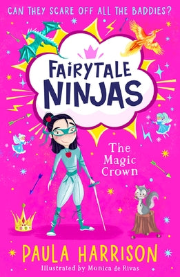 The Magic Crown paperback by HarperCollins Children's Books featuring a colorful illustrated cover with a crown and fantasy scene.