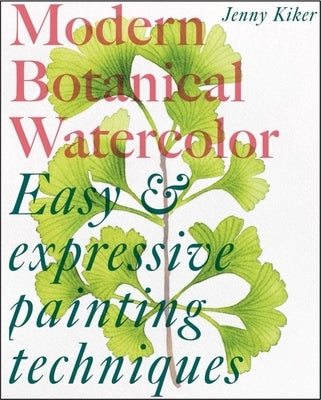Paperback botanical watercolor painting book by Skittledog showing colorful, expressive floral illustrations on the cover.