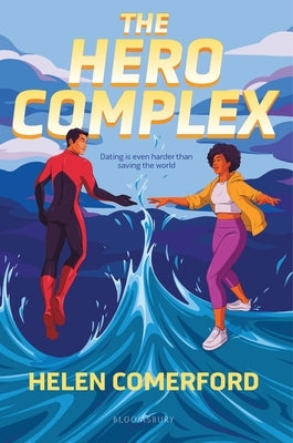 Paperback of The Hero Complex by Bloomsbury YA, featuring the book cover with colorful artwork and title text.