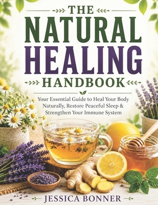Paperback of The Natural Healing Handbook showing the cover with title and author, focusing on natural health and wellness.