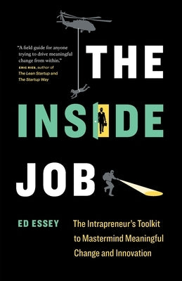 Paperback of The Inside Job intrapreneur's toolkit by Page Two Press with cover design and title visible.
