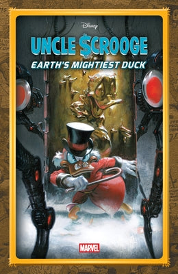 Paperback of Uncle Scrooge: Earth's Mightiest Duck comic from Marvel Universe, featuring Scrooge McDuck on the cover.