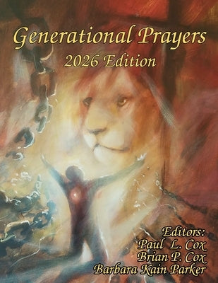 Generational Prayers 2026 Edition paperback book with a cover featuring spiritual imagery and elegant typography.