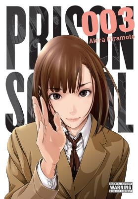 Paperback of Prison School, Vol. 3 manga by Yen Press, featuring cover art with characters from the series.
