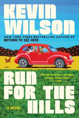 Paperback of "Run for the Hills" by Ecco Press featuring a colorful cover with scenic outdoor landscape.