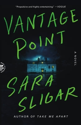 Paperback of Vantage Point by Picador USA showing the front cover with bold title and graphic design elements.