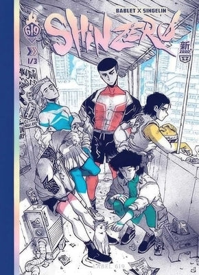 Paperback Shin Zero Book 1 by Magnetic Press featuring colorful comic-style cover art and bold typography.