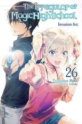 Paperback of The Irregular at Magic High School, Vol. 26 light novel by Yen On featuring a cover illustration of the series.
