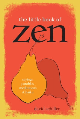 Paperback book titled "The Little Book of Zen" with a serene cover featuring Japanese-inspired art and calming typography.