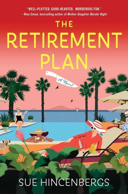 Paperback of "The Retirement Plan" by William Morrow & Company, showing the book cover with title and author details.