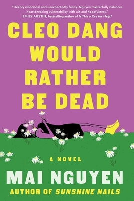 Cleo Dang Would Rather Be Dead paperback by Simon & Schuster featuring a cover with dark, artistic illustrations.