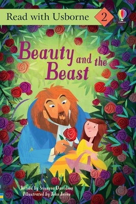 Paperback of Beauty and the Beast by Usborne Books, featuring colorful cover art and a classic fairy tale illustration.