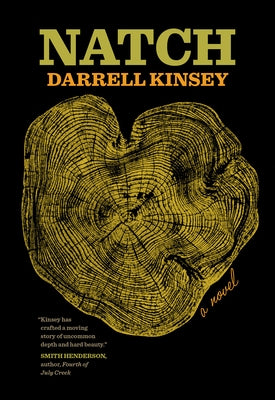 Paperback book titled "Natch" by University of Iowa Press, featuring a cover design with abstract artwork and text.