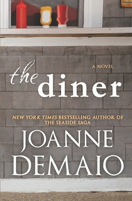 Paperback copy of "The Diner" novel by Independently Published, featuring a cover with a retro diner scene.