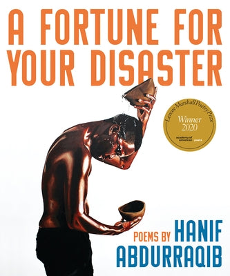 Paperback of "A Fortune for Your Disaster" poetry collection by Tin House, featuring a colorful cover design.