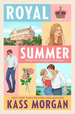Royal Summer paperback book by HarperCollins featuring a colorful cover with a summer scene and royal-themed illustrations.