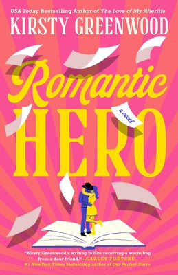 Romantic Hero paperback novel by Berkley Books featuring a colorful cover with romantic artwork and title text.