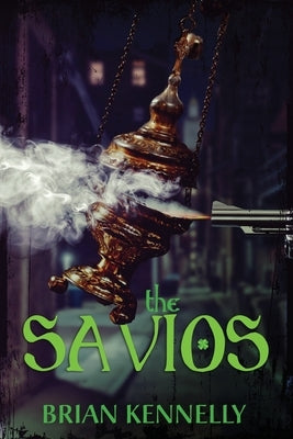 Paperback copy of The Savios by Chrism Press, showing the front cover with title and author details.