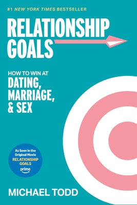 Paperback book titled "Relationship Goals" by Waterbrook Press, featuring a cover with romantic-themed artwork and bold text.