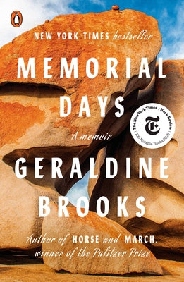 Paperback copy of "Memorial Days: A Memoir" by Penguin Books featuring the book cover with title and author in clear view.