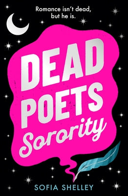 Paperback copy of Dead Poets Sorority novel by Avon Books, featuring a book cover with artistic design.